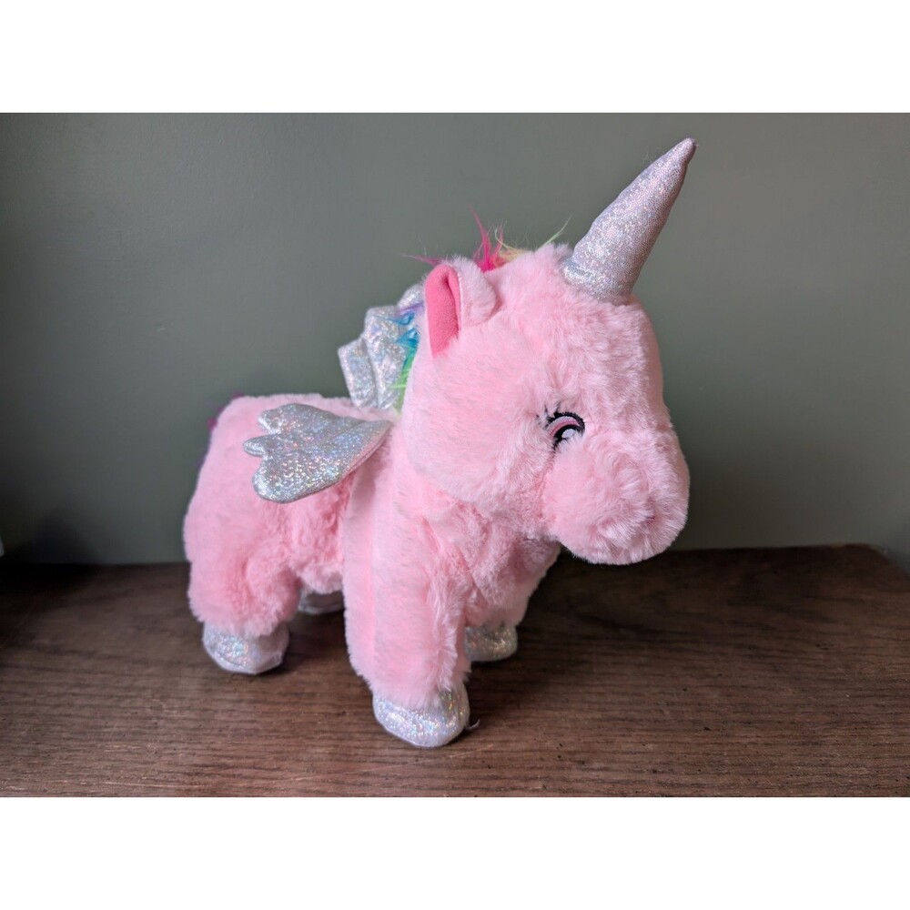 Wild Republic Animated Shimmer The Unicorn Flashing Lights, Sound, Walks